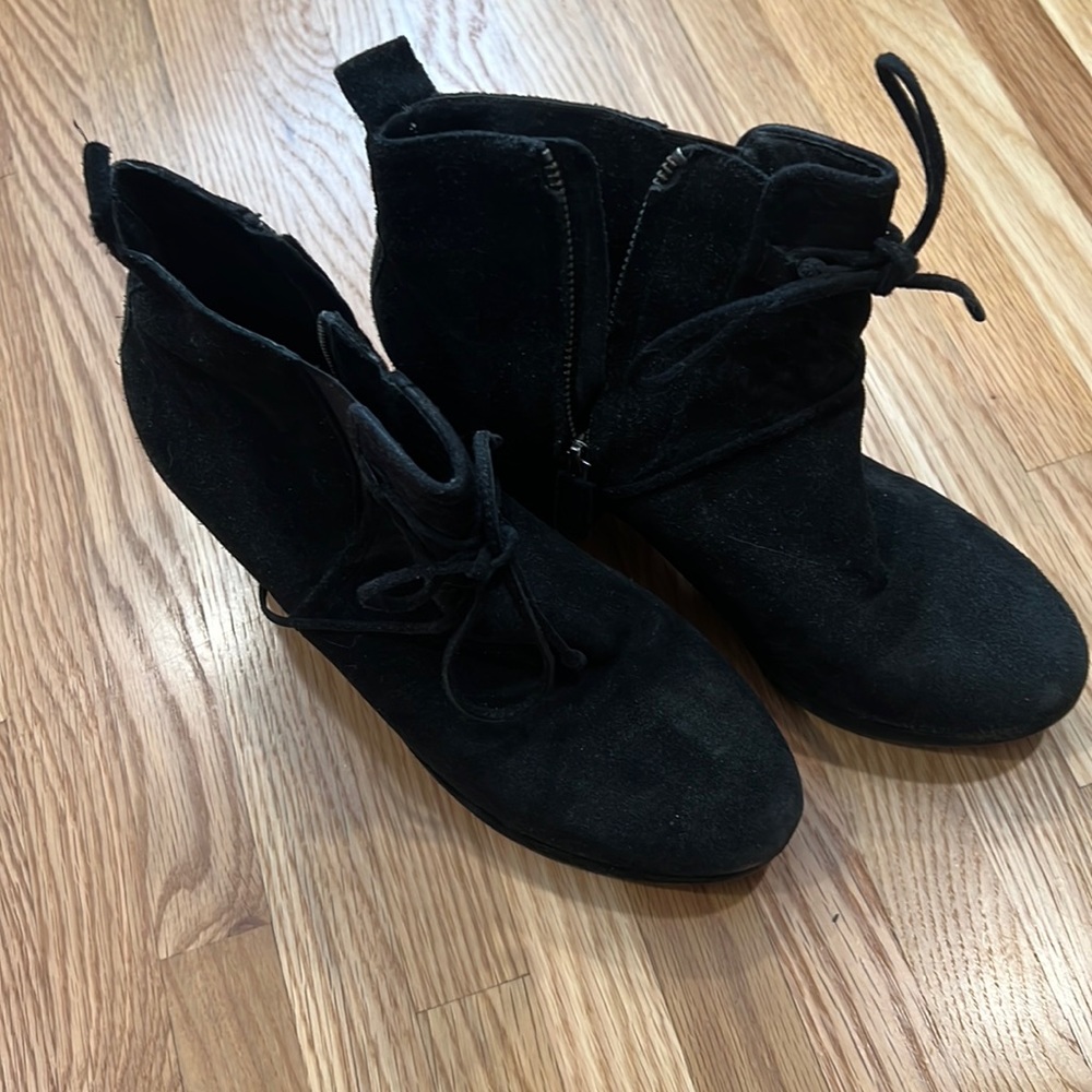 Eileen Fisher suede boots, size 8.5